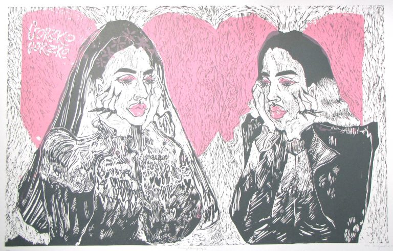 ela krajewska kl iii linoryt sito